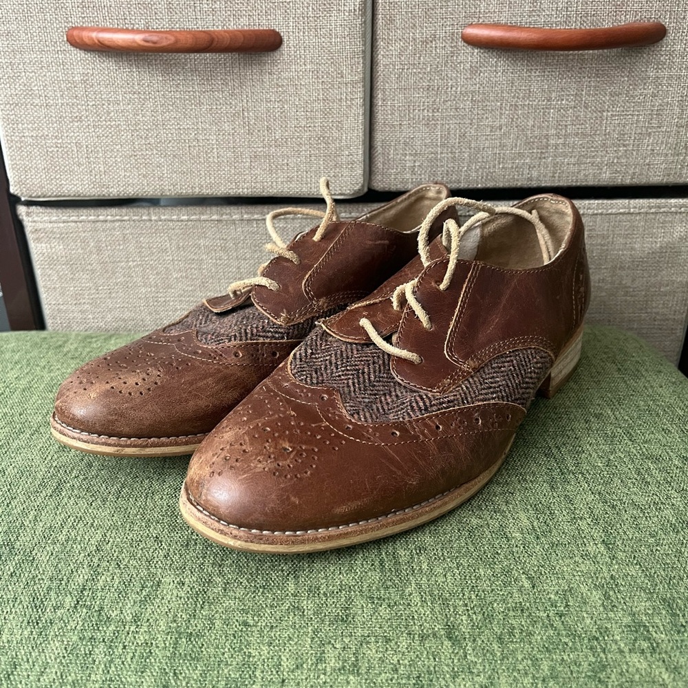 Brown Leather Women’s Shoes